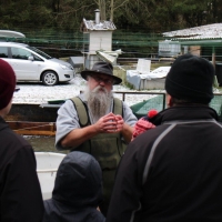 Fische abstreifen mit der Jugendgruppe am 09.12.2017